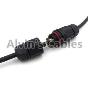 LLT-L20 IP67 3 Pin Waterproof Cable Connector Video Cable Connectors Premium