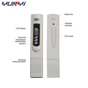 Water PH Test Pen High Precision Drinking TDS Pen