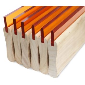 Customized Length Squeegee Holder Screen Printing 9mm - 100mm Width ISO9001