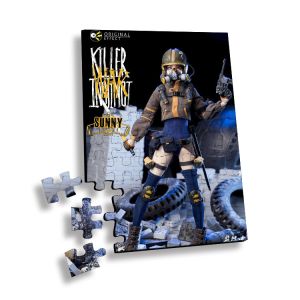 Custom 0.6mm PET Lenticular Printing 3d Jigsaw Puzzle Flip