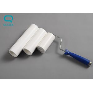 Pull Off Polyester Dust Free Cleanroom Sticky Roller With Handle