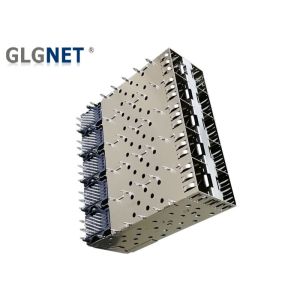 Optical Module SFP Cage Connector 2 x 5 Stacked With Integrated Connector