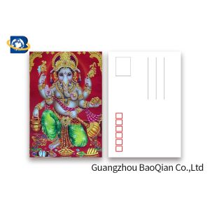 Souvenirs Custom Lenticular Postcards 5D Effect Two Sides CMYK Printing