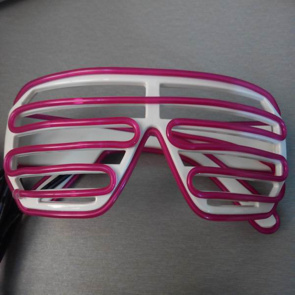 attention-catching high bright shutter glasses/shutter shade sunglasses for decoration