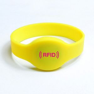 Silicone Custom Rfid Chip Pvc Nfc Adjustable Waterproof Shakeproof Silicone