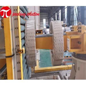 Wholesale Stretch Film Steel Coil Wrapping Line ID 508mm Labor Saving from china suppliers