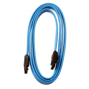 1M 3.3ft Blue Straight Locking Latching SATA III Cable Serial