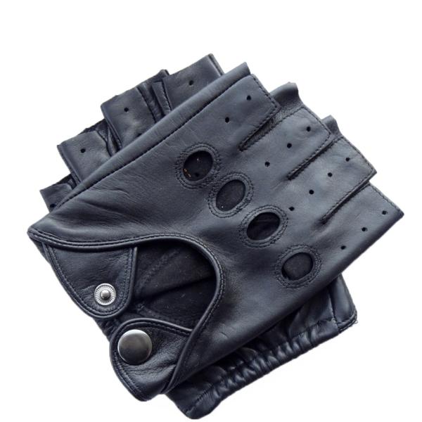 High quality cheap leather gloves fingerless