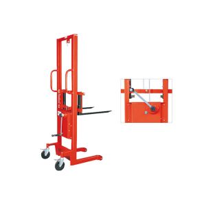 LS350 Mini Winch Stacker with safe self-locking Capacity 350kg