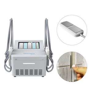 Wholesale Non-invasive Body Slimming 4 Cooling Pads Cryo Membrane Fat Freezing Professional Machine Cool Sculpting Salon Massager Device from china suppliers