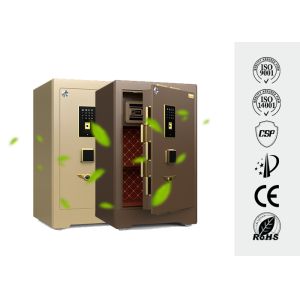 Solid Steel Commercial Safe Box Semiconductor Fingerprint Biometric Zinc Alloy