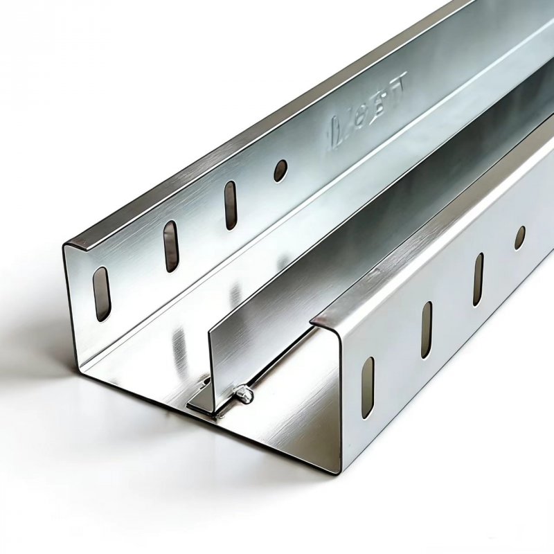 Powder coated Built-in partitions Partitioned Cable Tray