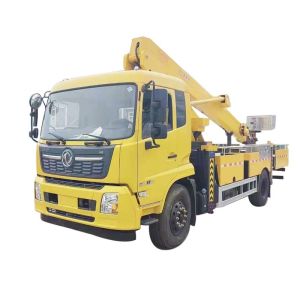Kingrun Double Row Aerial Lift Work Trucks Straight Arm Hoisting Machinery
