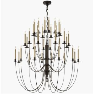 Vsual Comfort Erika Three-Tier Chandelier TOB 5206