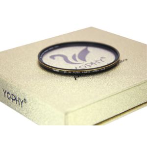 72mm Camera Lens UV Filter With Outer Frame Gold Linear Plating For Digital