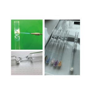 Oxyhydrogen Flame Melting Fused Quartz Silica Sealing Width 15-35mm 660*550