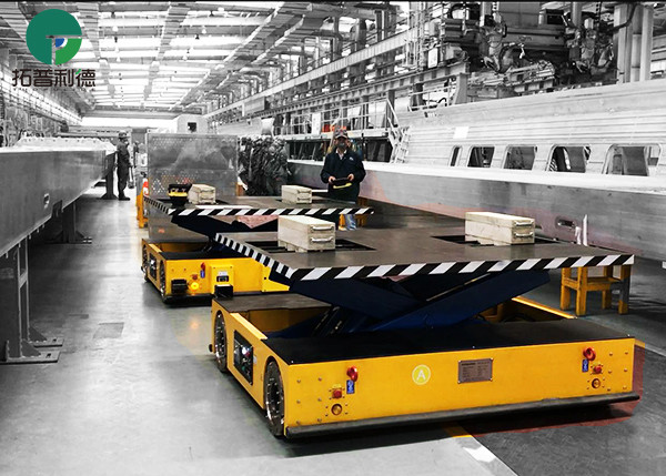 Quality Factory 5t Material Transfer Steerable Electrical Autonomous AGV for sale