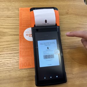 Wholesale 5.0 Inch HD Touch Screen Handheld Android Terminal with Thermal Receipt Printer from china suppliers