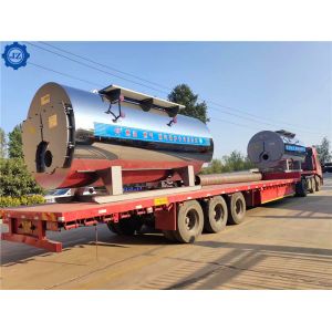100hp 1.5ton/H 1500kg Horizontal Gas Oil Fired Steam Boiler For Printing And