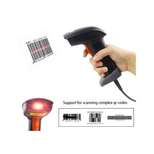 Optional Barcode Scanner Wired Handheld bar code reader 2D Laser Barcode Scanner