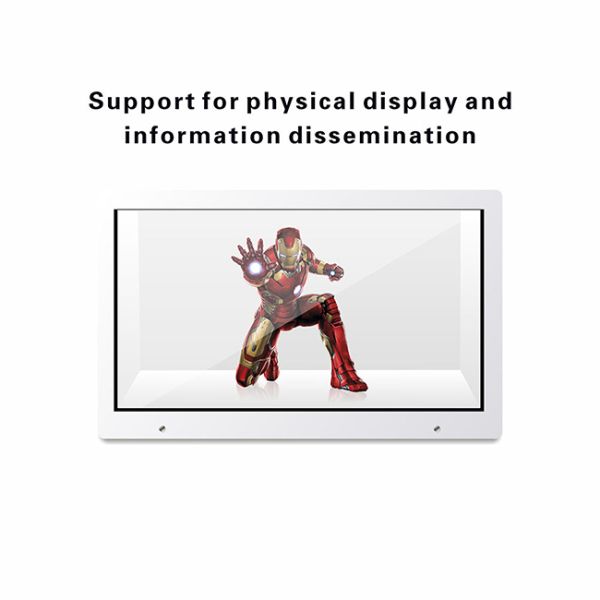 55 inch Custom Transparent LCD Showcase Price 3D HD Display Digital Interactive Stereoscopic Projection Display Cabinet