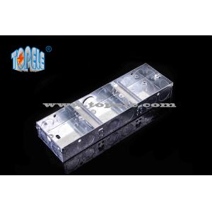 Metallic Ceiling Conduit Wall Electrical Boxes And Covers 1+1+1 Gang