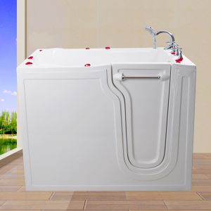 walk in bathtub model: Acrylic Elder Disable Walk In Bathtub With Shower