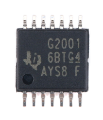 MSP430G2001IPW14R 16-bit Microcontrollers - MCU Mixed Signal Micro C Ontroller A 595-MSP A 595-MSP430G2001IPW14