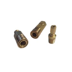 1/4'' Brass quick release air couplings Pneumatic Quick Coupling