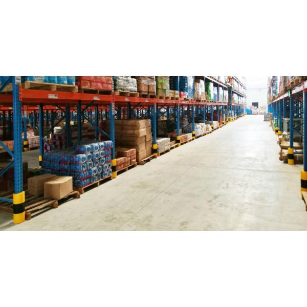 A04: Rack upright Guard Warehouse Storage Racking upright Protector safety barrier Anti-Collision Guardrails