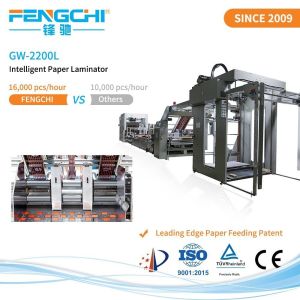 High Precision Litho Printing Paper Mounting Machine For Corrugated Carton