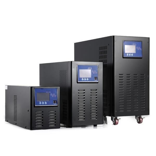 Quality Comprehensive Protections Solar Power Inverter With LCD + LED Display for sale