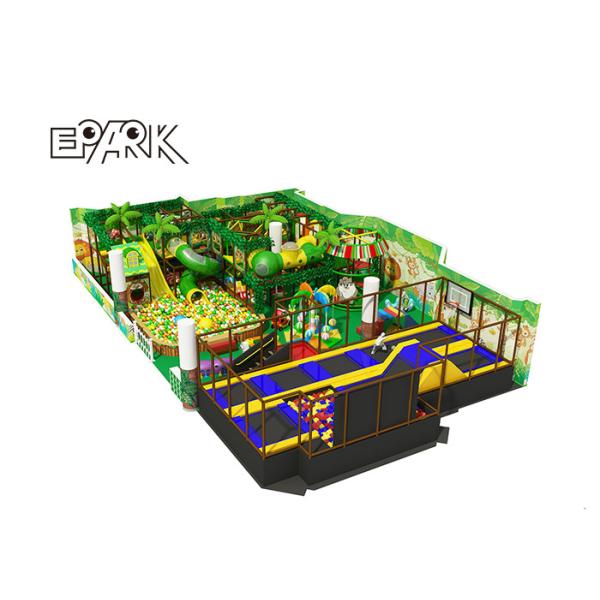 PVC Indoor Soft Playground Children Maze Game With Bounce Equipment Castle