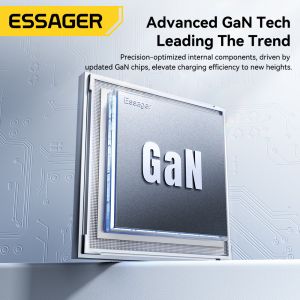 ESSAGER ES-CD48 Series 2 Ports 45W Type C Quick USB Fast Charger with ABS