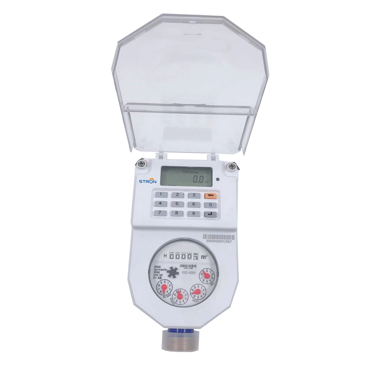 Wholesale Multi-jet Prepaid Water Meter with Velocity Of Flow 7.8 Online Vending System and Multi-jet Technology from china suppliers