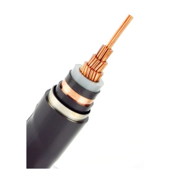 15KV One Phase Armoured Electrical Cable , High Voltage Underground Cable