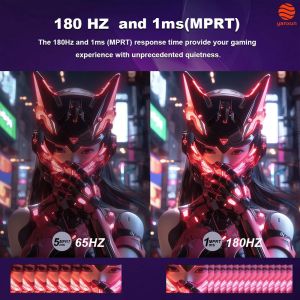 Freesync 49 Inch Curved Monitor Ultra Wide Monitor 180HZ With 32:9 Aspect Ratio