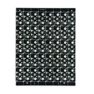Electronics Aluminum PCB Board Black / White Aluminium Substrate PCB