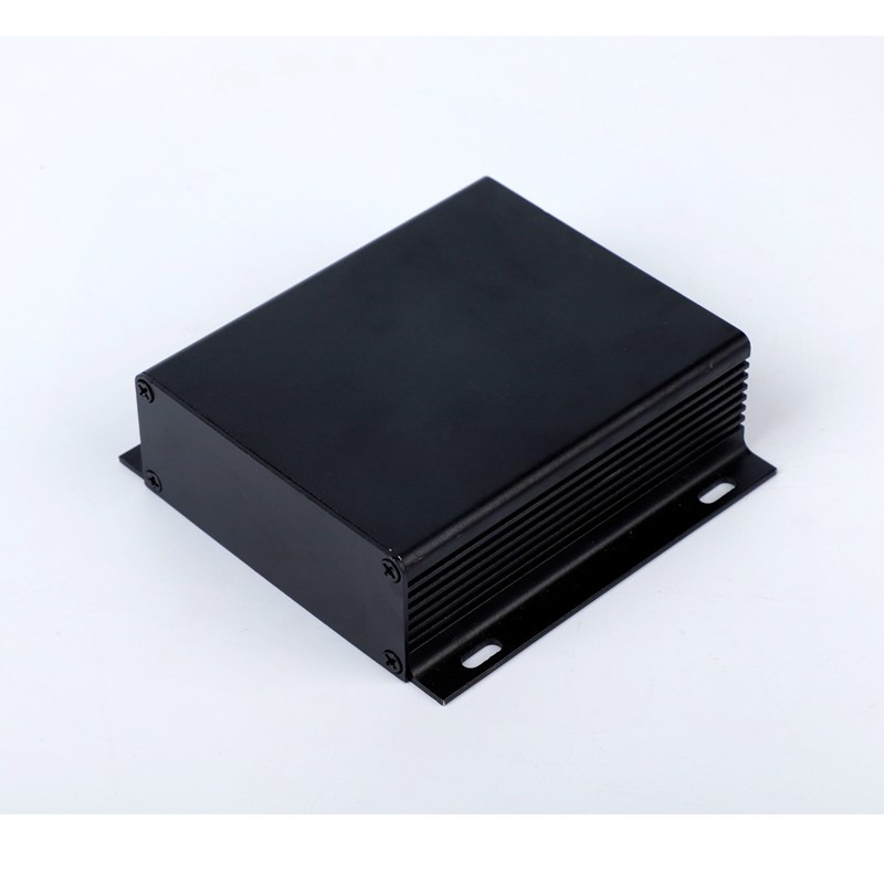 82*28*100mm Black Aluminum Heatsink Enclosure For Electronic Project Box With
