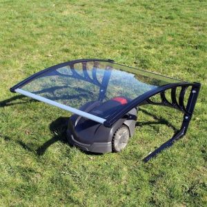 Retractable Lawn Mower Solid Polycarbonate Awning UV Layer Protection