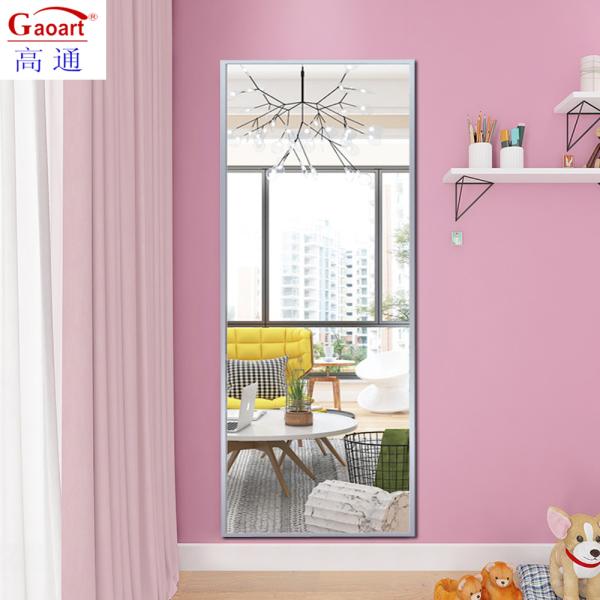 Contemporary Design Style Large Size Stand Up Oval Wall Mirror for Bedroom Decoration