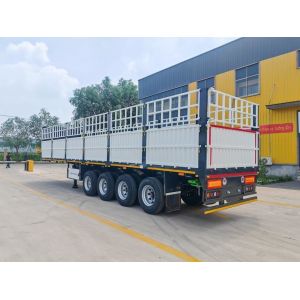 CIMC Factory Direct 4 axle Great design Fence cargo trailer