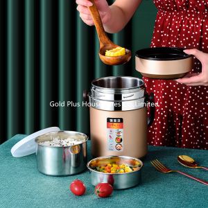 China Keep food warm 2L stainless steel insulated food container keep hot 24 hour thermos lunch box vacuum flask termos on sale