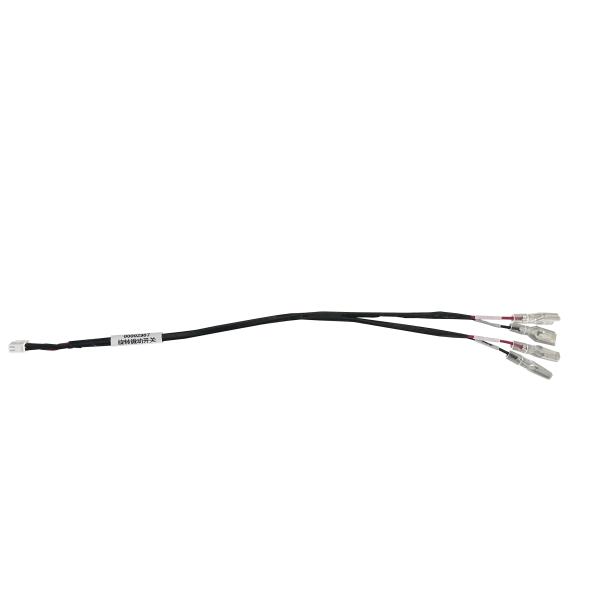 4PIN Plastic Case PVC Transparent Sheath Insulated Display Panel Electronic Wiring Harness 100mm 24AWG