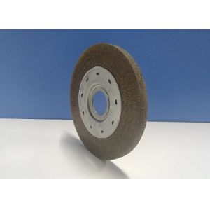 SS304 Material Encapsulated Wire Wheel Brush / Encapsulated Crimped Wire Brush