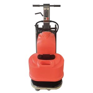 Concrete Grinding Floor Polishing Machine , Epoxy Floor Grinder With Vacuum