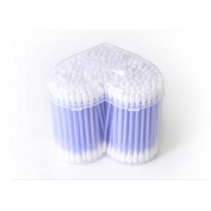 Double Head Cotton Swab Stick Wooden Cotton Swab From China Disposable Cotton