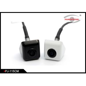 DC 12V Black / Chrome Infrared Reverse Camera 0.1 Low Lux For Night Vision