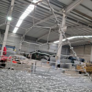 Customized 2 X 1 X 1 m Gabion Box Wire Mesh Netting for Flood Control Project