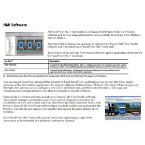 Allen Bradley PanelView Plus 7 Standard 2711P-T6C22D8S-B HMI touch screen New